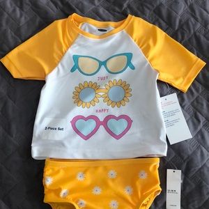 2 piece swimsuit set. 12-18 Months